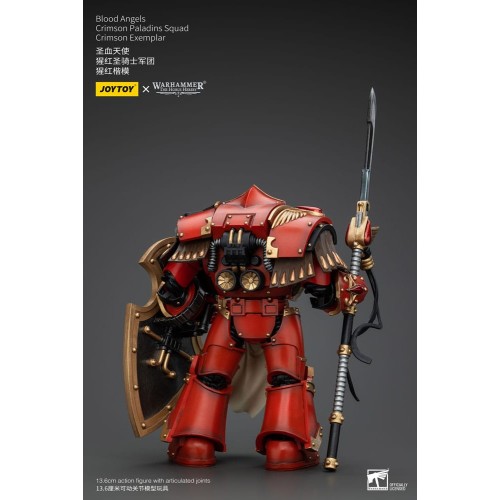 Warhammer The Horus Heresy Action Figure 1/18 Blood Angels Crimson Paladins Squad Crimson Exemplar 14 cm