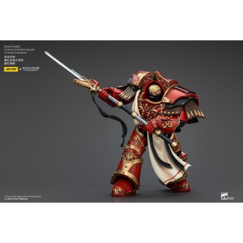 Warhammer The Horus Heresy Action Figure 1/18 Blood Angels Crimson Paladins Squad Crimson Exemplar 14 cm