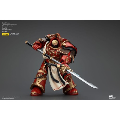 Warhammer The Horus Heresy Action Figure 1/18 Blood Angels Crimson Paladins Squad Crimson Exemplar 14 cm