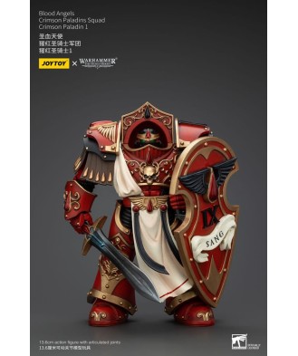 Warhammer The Horus Heresy Action Figure 1/18 Blood Angels Crimson Paladins Squad Crimson Paladin 1 14 cm