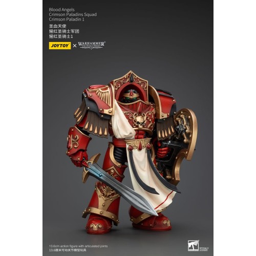 Warhammer The Horus Heresy Action Figure 1/18 Blood Angels Crimson Paladins Squad Crimson Paladin 1 14 cm