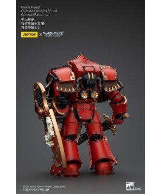 Warhammer The Horus Heresy Action Figure 1/18 Blood Angels Crimson Paladins Squad Crimson Paladin 1 14 cm