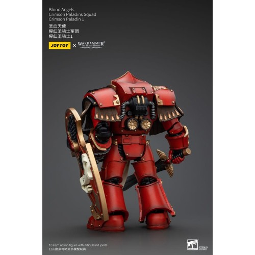 Warhammer The Horus Heresy Action Figure 1/18 Blood Angels Crimson Paladins Squad Crimson Paladin 1 14 cm