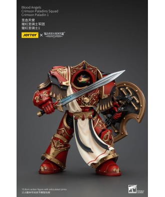 Warhammer The Horus Heresy Action Figure 1/18 Blood Angels Crimson Paladins Squad Crimson Paladin 1 14 cm