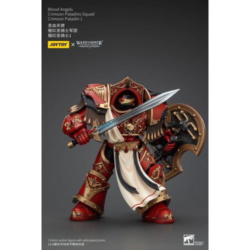 Warhammer The Horus Heresy Action Figure 1/18 Blood Angels Crimson Paladins Squad Crimson Paladin 1 14 cm
