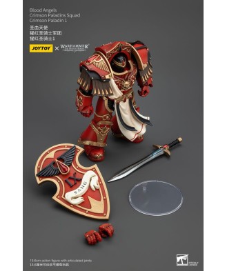 Warhammer The Horus Heresy Action Figure 1/18 Blood Angels Crimson Paladins Squad Crimson Paladin 1 14 cm
