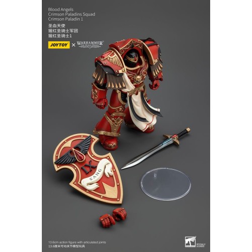 Warhammer The Horus Heresy Action Figure 1/18 Blood Angels Crimson Paladins Squad Crimson Paladin 1 14 cm