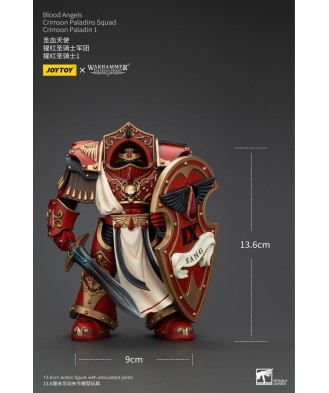 Warhammer The Horus Heresy Action Figure 1/18 Blood Angels Crimson Paladins Squad Crimson Paladin 1 14 cm