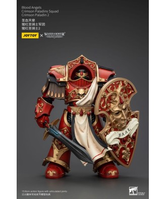 Warhammer The Horus Heresy Action Figure 1/18 Blood Angels Crimson Paladins Squad Crimson Paladin 2 14 cm