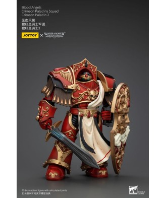 Warhammer The Horus Heresy Action Figure 1/18 Blood Angels Crimson Paladins Squad Crimson Paladin 2 14 cm