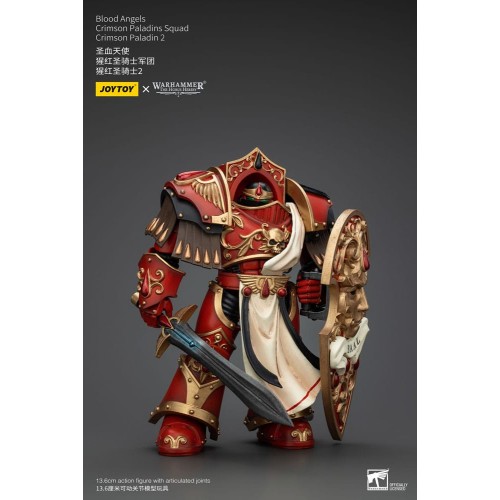 Warhammer The Horus Heresy Action Figure 1/18 Blood Angels Crimson Paladins Squad Crimson Paladin 2 14 cm