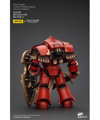 Warhammer The Horus Heresy Action Figure 1/18 Blood Angels Crimson Paladins Squad Crimson Paladin 2 14 cm