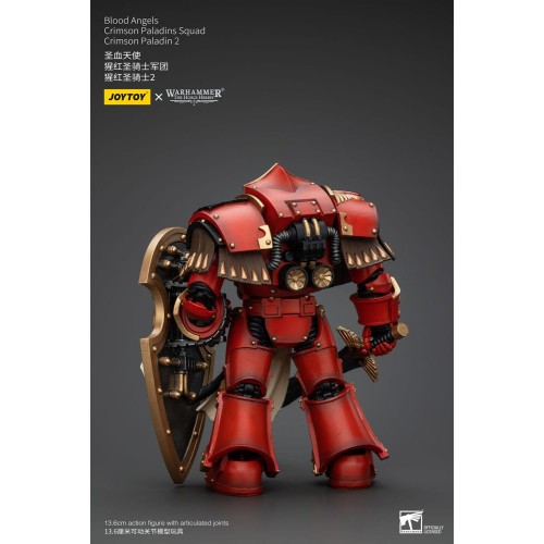 Warhammer The Horus Heresy Action Figure 1/18 Blood Angels Crimson Paladins Squad Crimson Paladin 2 14 cm
