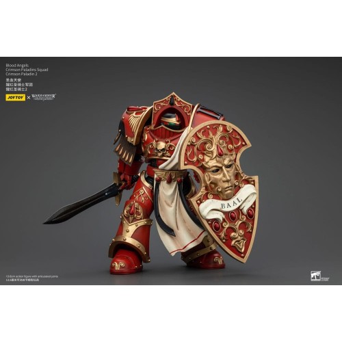 Warhammer The Horus Heresy Action Figure 1/18 Blood Angels Crimson Paladins Squad Crimson Paladin 2 14 cm