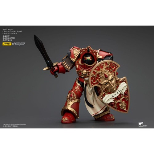 Warhammer The Horus Heresy Action Figure 1/18 Blood Angels Crimson Paladins Squad Crimson Paladin 2 14 cm