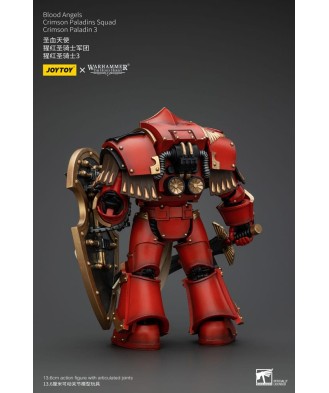 Warhammer The Horus Heresy Action Figure 1/18 Blood Angels Crimson Paladins Squad Crimson Paladin 3 14 cm