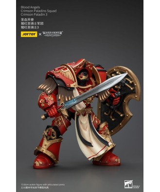 Warhammer The Horus Heresy Action Figure 1/18 Blood Angels Crimson Paladins Squad Crimson Paladin 3 14 cm