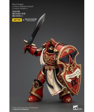 Warhammer The Horus Heresy Action Figure 1/18 Blood Angels Crimson Paladins Squad Crimson Paladin 3 14 cm
