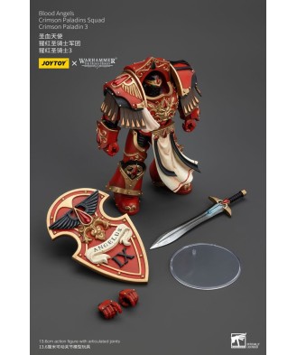 Warhammer The Horus Heresy Action Figure 1/18 Blood Angels Crimson Paladins Squad Crimson Paladin 3 14 cm