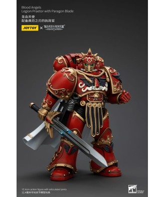 Warhammer The Horus Heresy Action Figure 1/18 Blood Angels Legion Praetor with Paragon Blade 13 cm