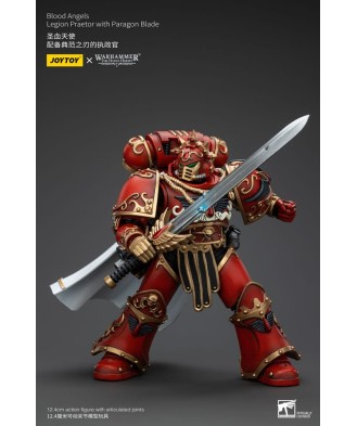 Warhammer The Horus Heresy Action Figure 1/18 Blood Angels Legion Praetor with Paragon Blade 13 cm