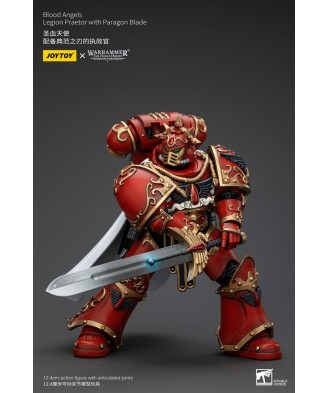 Warhammer The Horus Heresy Action Figure 1/18 Blood Angels Legion Praetor with Paragon Blade 13 cm
