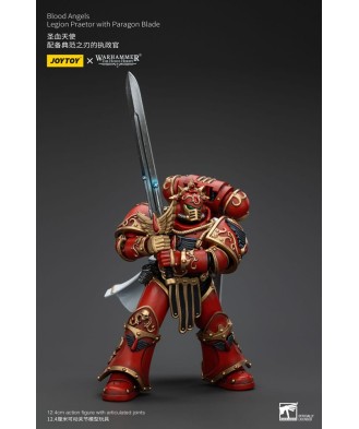 Warhammer The Horus Heresy Action Figure 1/18 Blood Angels Legion Praetor with Paragon Blade 13 cm