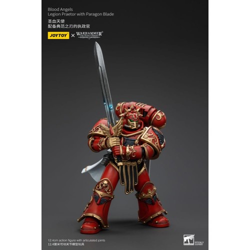 Warhammer The Horus Heresy Action Figure 1/18 Blood Angels Legion Praetor with Paragon Blade 13 cm