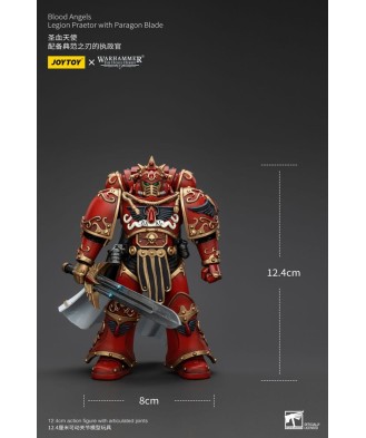 Warhammer The Horus Heresy Action Figure 1/18 Blood Angels Legion Praetor with Paragon Blade 13 cm