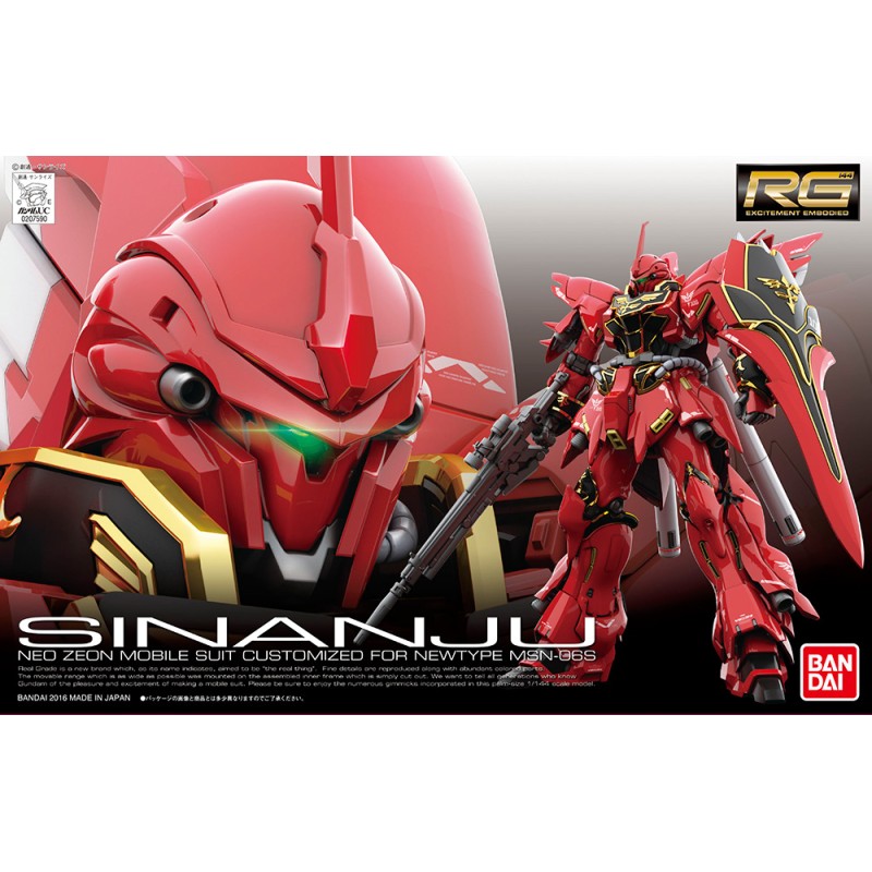 1/144 RG MSN-06S Sinanju