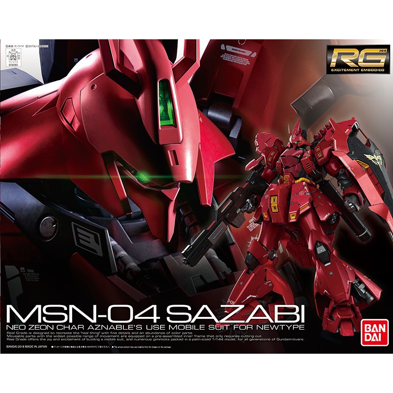 1/144 RG Sazabi