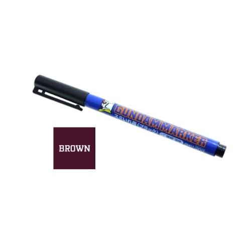 Gundam Marker GM-03 Brown (Fine-tip for panel lines)