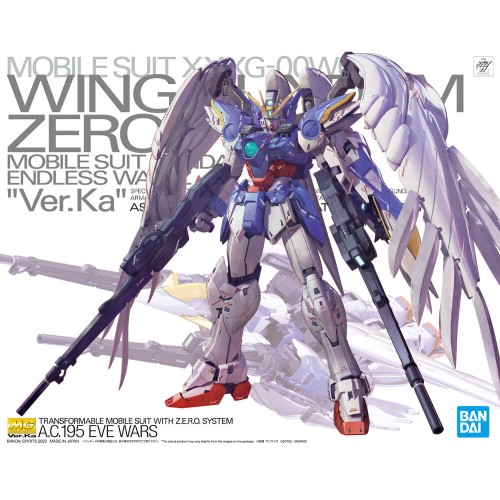 1/100 MG Gundam Wing Zero EW Ver KA