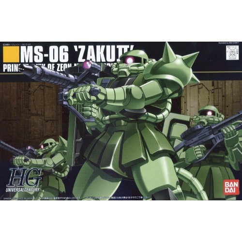 1/144 HGUC Zaku II Mass Production Type