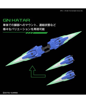 1/60 PG (Perfect Grade) 00 Gundam Seven Sword/G