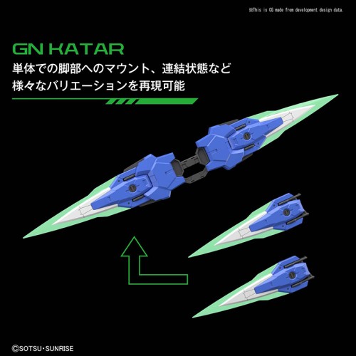 1/60 PG (Perfect Grade) 00 Gundam Seven Sword/G