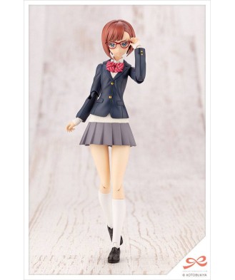 Sousai Shojo Teien Plastic Model Kit 1/10 Koyomi Takanashi Ryobu High School Winter Clothes 15 cm