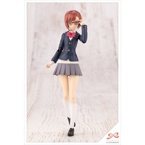 Sousai Shojo Teien Plastic Model Kit 1/10 Koyomi Takanashi Ryobu High School Winter Clothes 15 cm