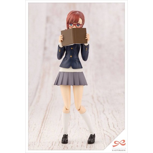 Sousai Shojo Teien Plastic Model Kit 1/10 Koyomi Takanashi Ryobu High School Winter Clothes 15 cm