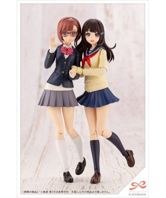 Sousai Shojo Teien Plastic Model Kit 1/10 Koyomi Takanashi Ryobu High School Winter Clothes 15 cm