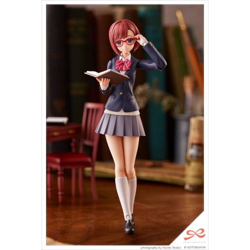 Sousai Shojo Teien Plastic Model Kit 1/10 Koyomi Takanashi Ryobu High School Winter Clothes 15 cm