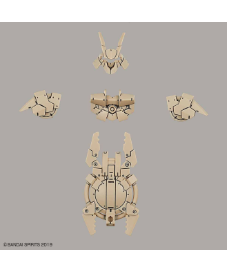 1/144 30MM Option Armor for Close Fighting (for PORTANOVA, Sand Yellow)