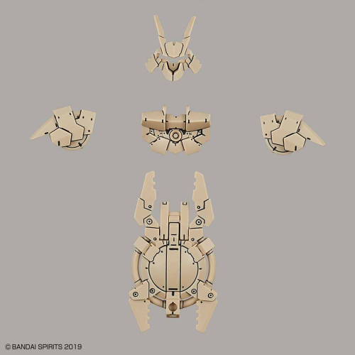 1/144 30MM Option Armor for Close Fighting (for PORTANOVA, Sand Yellow)