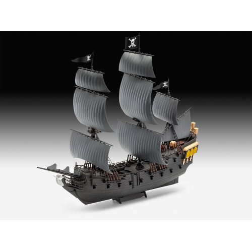 Pirates of the Caribbean Dead Men Tell No Tales Easy-Click Model Kit 1/150 Black Pearl 26 cm