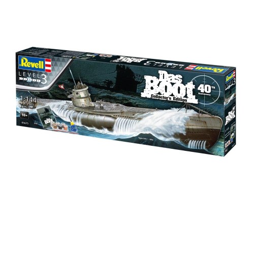 Das Boot Model Kit Gift Set 1/144 U-Boot U96 Typ VII C 40th Anniversary 46 cm