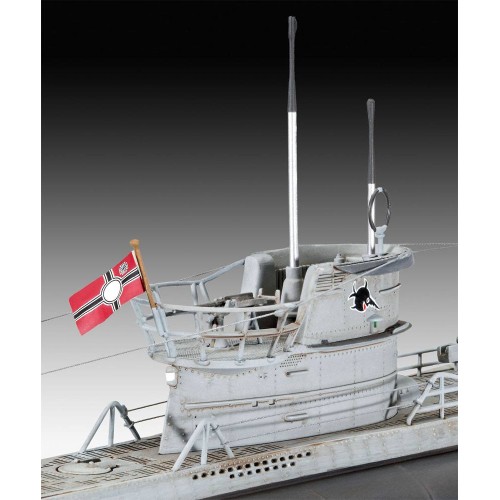 Das Boot Model Kit Gift Set 1/144 U-Boot U96 Typ VII C 40th Anniversary 46 cm