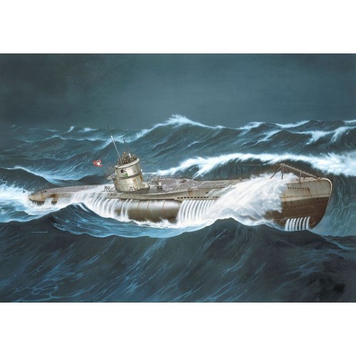 Das Boot Model Kit Gift Set 1/144 U-Boot U96 Typ VII C 40th Anniversary 46 cm