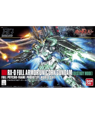 1/144 HGUC Full Armor Unicorn Gundam (Destroy mode)