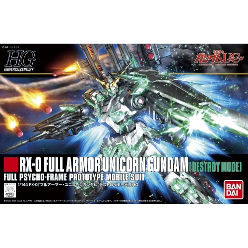 1/144 HGUC Full Armor Unicorn Gundam (Destroy mode)