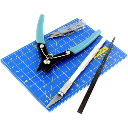 Plastic Modelling Tool Set - 9 Piece
